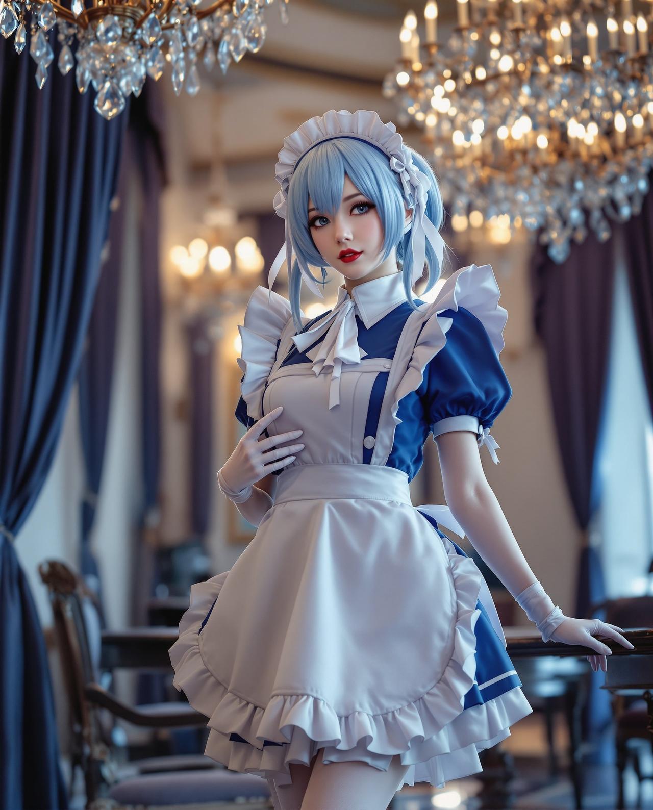 蕾姆之心 - 福利姬cos 蕾姆之心 - Coser写真 - 福利姬cos唯美写真